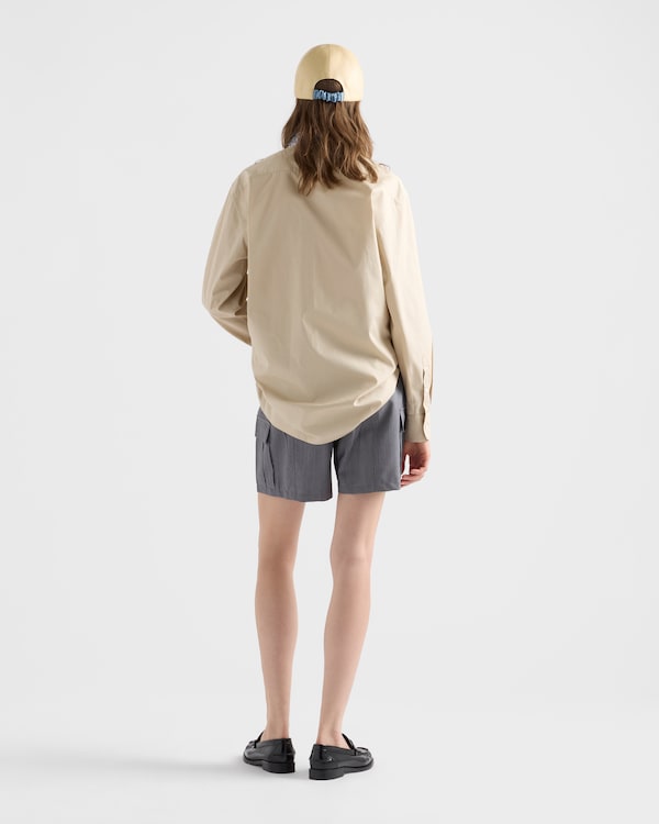 Poplin shirt - Desert Beige Poplin shirt - Desert Beige