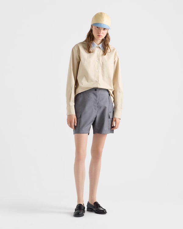Poplin shirt - Desert Beige Poplin shirt - Desert Beige