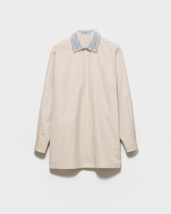 Poplin shirt - Desert Beige Poplin shirt - Desert Beige