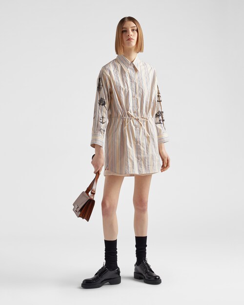Prada Printed poplin shirt 2