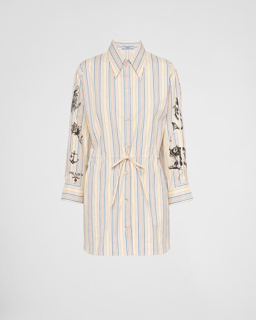 Prada Printed poplin shirt 1