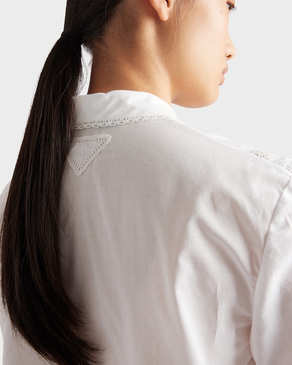 Embroidered batiste shirt Embroidered batiste shirt