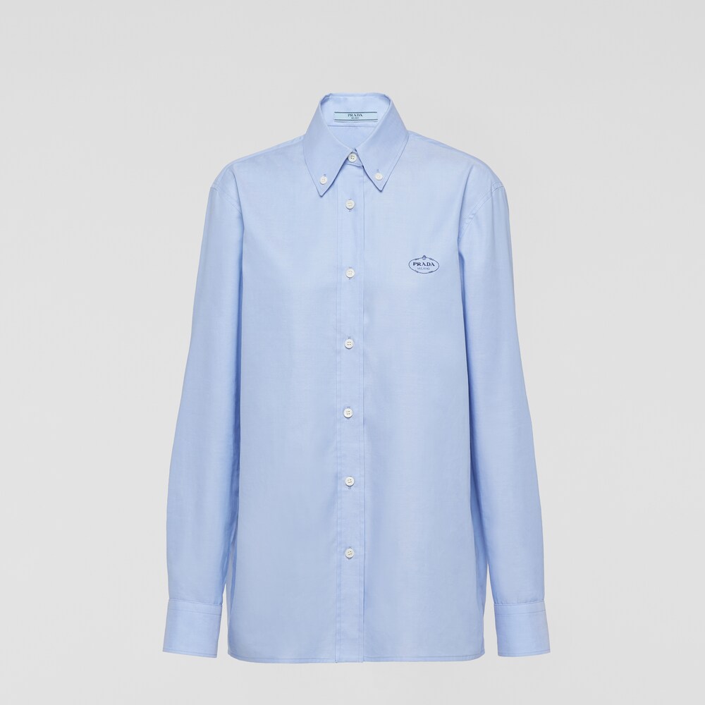 Prada Camicia in oxford a righe 1