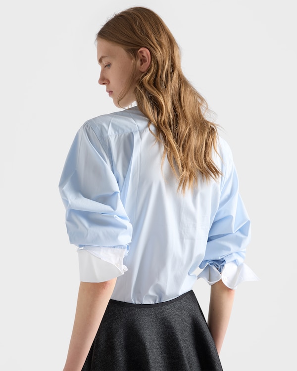 Embroidered poplin shirt - Astro Embroidered poplin shirt - Astro