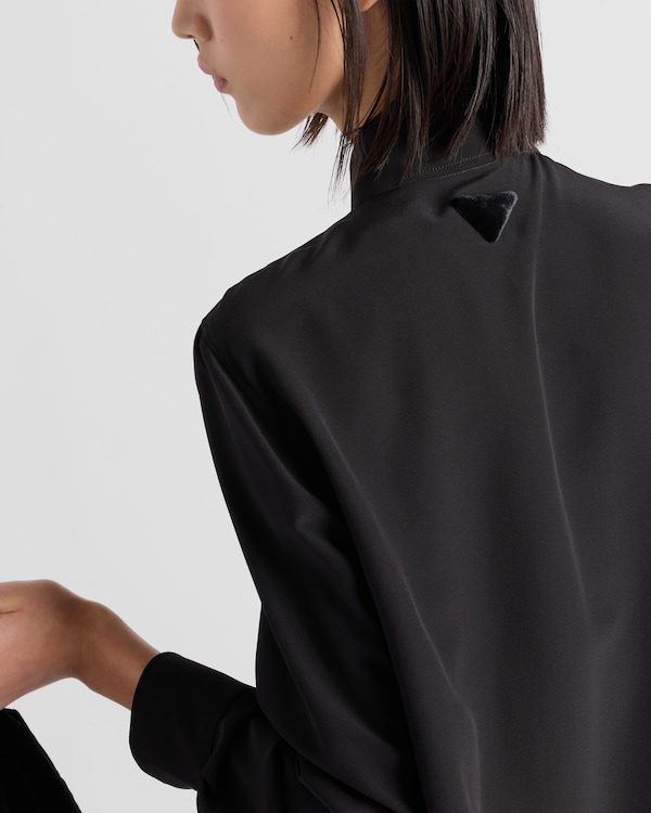 Camicia in crêpe de chine Camicia in crêpe de chine