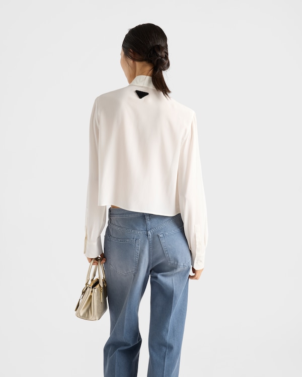 Crepe de chine shirt Crepe de chine shirt