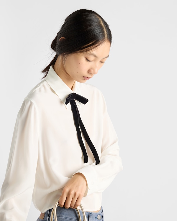 Crepe de chine shirt Crepe de chine shirt