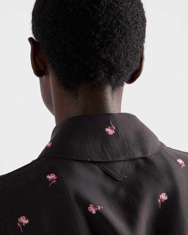 Washed silk shirt - Pink Washed silk shirt - Pink