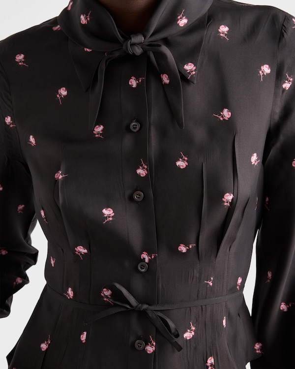 Washed silk shirt - Pink Washed silk shirt - Pink