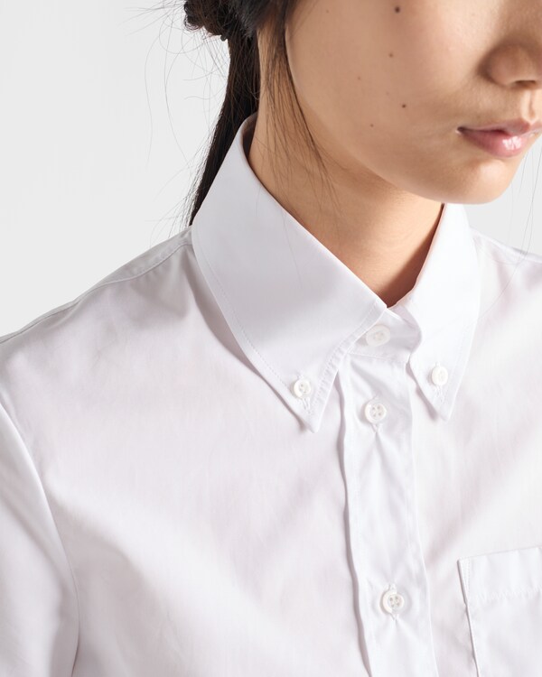 府绸质感衬衫 府绸质感衬衫