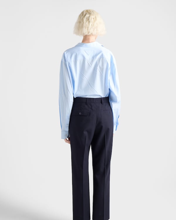 포플린 셔츠 - 스카이 블루 포플린 셔츠 - 스카이 블루