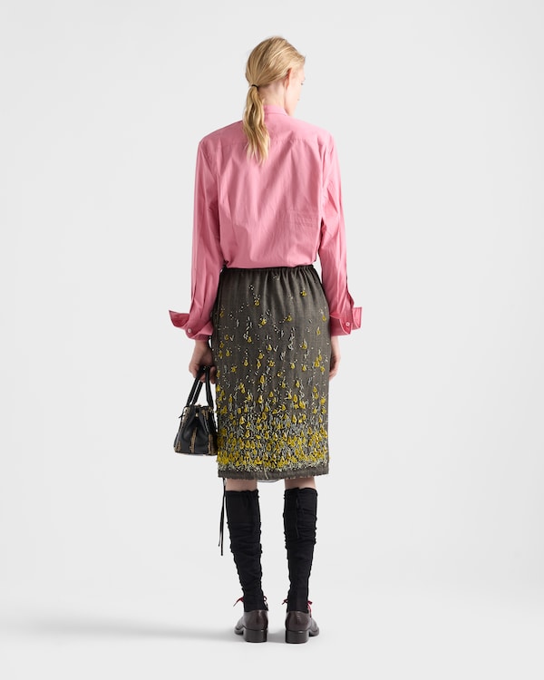 Poplin shirt - Begonia Pink Poplin shirt - Begonia Pink