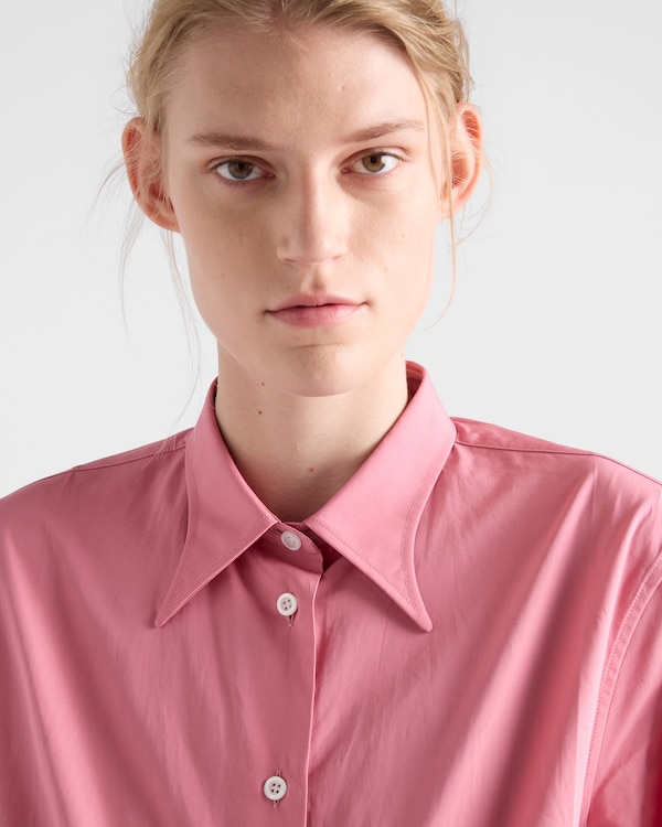 Poplin shirt - Begonia Pink Poplin shirt - Begonia Pink