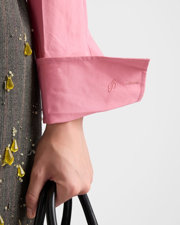 Poplin shirt - Begonia Pink Poplin shirt - Begonia Pink