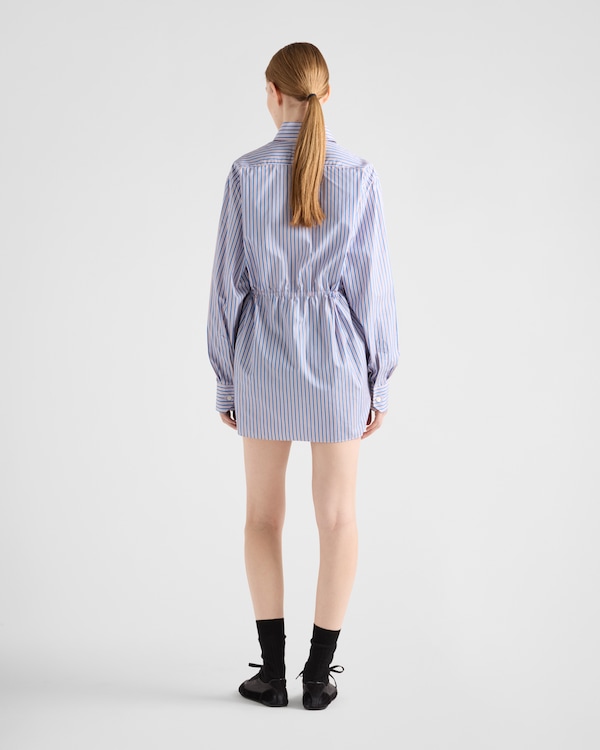 Striped poplin shirt Striped poplin shirt