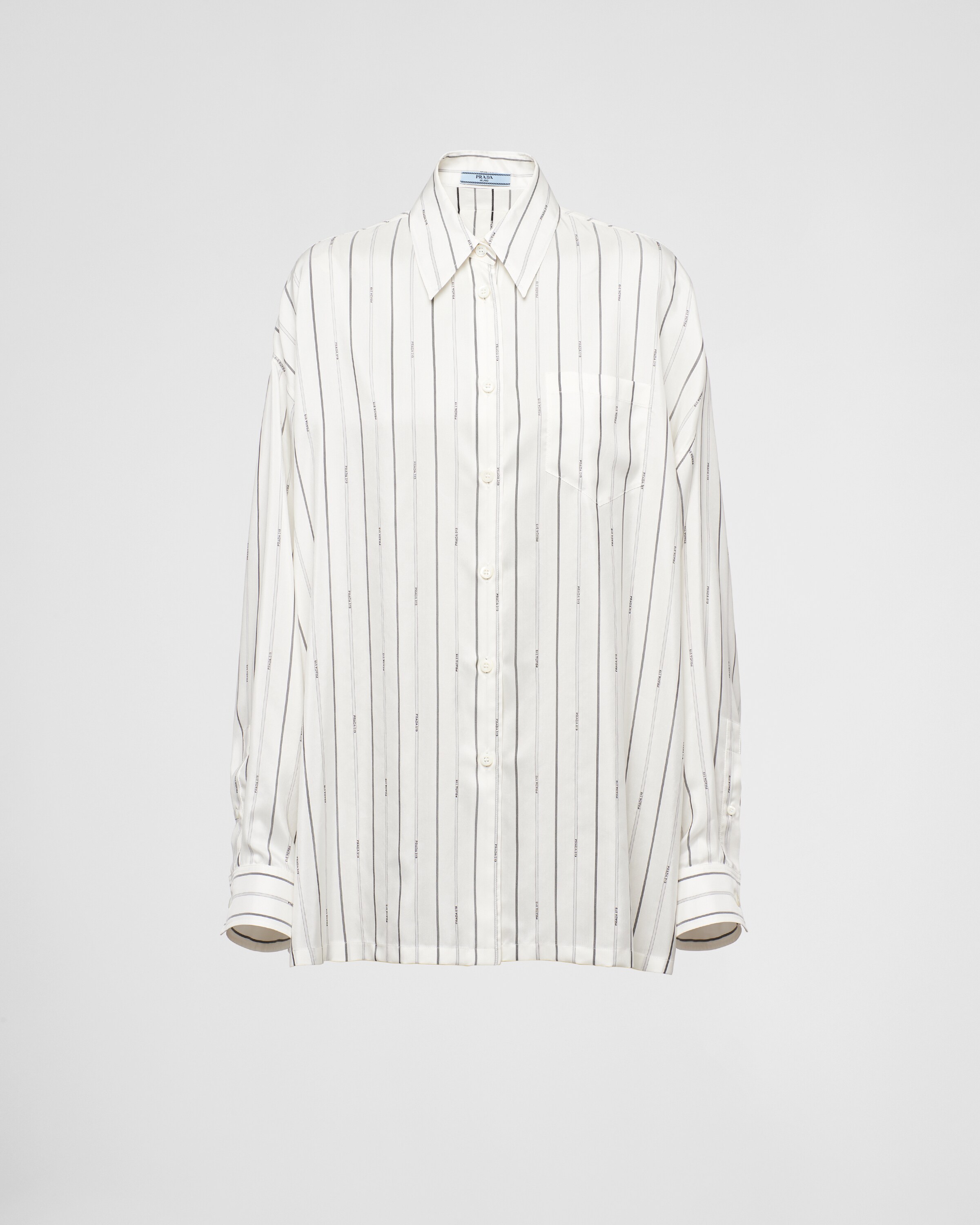 Prada 2025 striped shirt