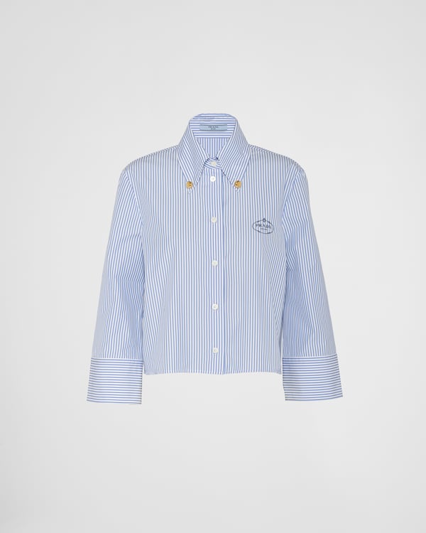 Tシャツ・カットソー Prada Pastel Light Blue Cotton T-Shirt Prada Mens Shirt for sale | eBay