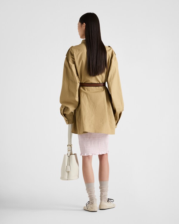 オーバーサイズ コットン シャツ オーバーサイズ コットン シャツ