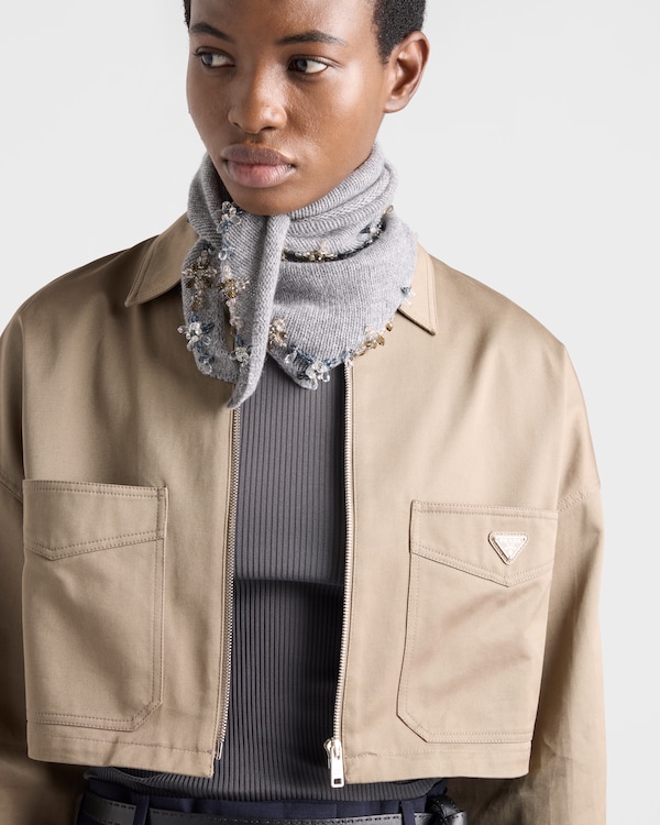 Chino blouson jacket - Clay Grey Chino blouson jacket - Clay Grey