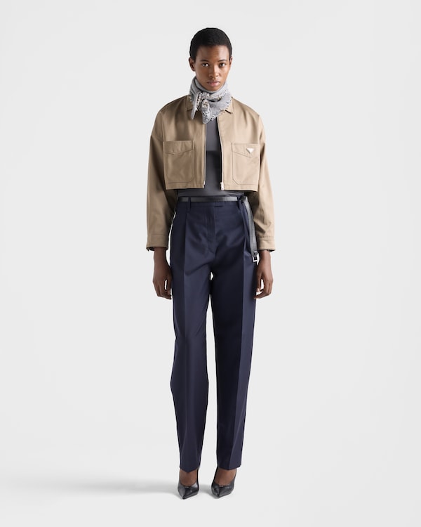 Chino blouson jacket - Clay Grey Chino blouson jacket - Clay Grey