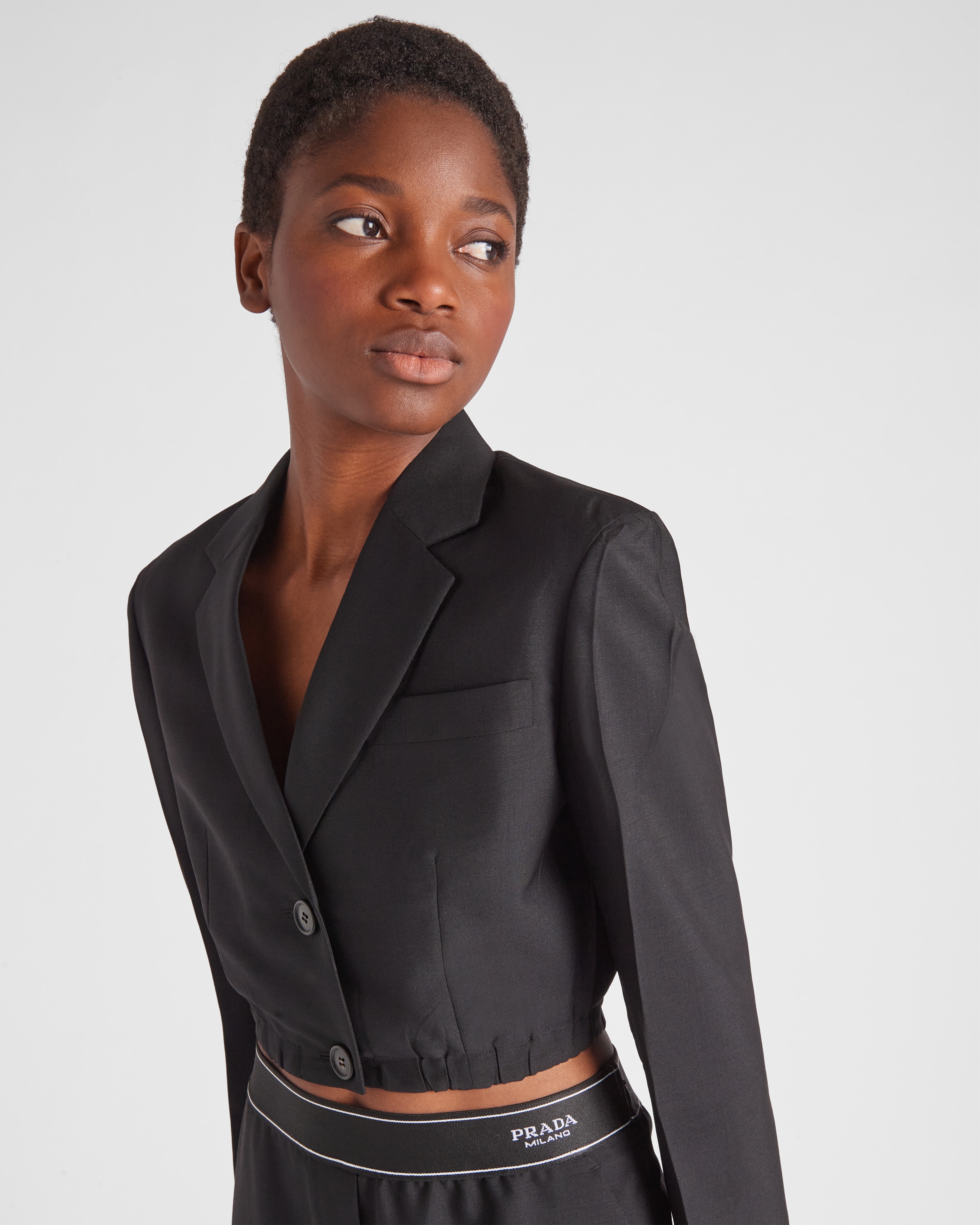 Prada cropped blazer Clearance