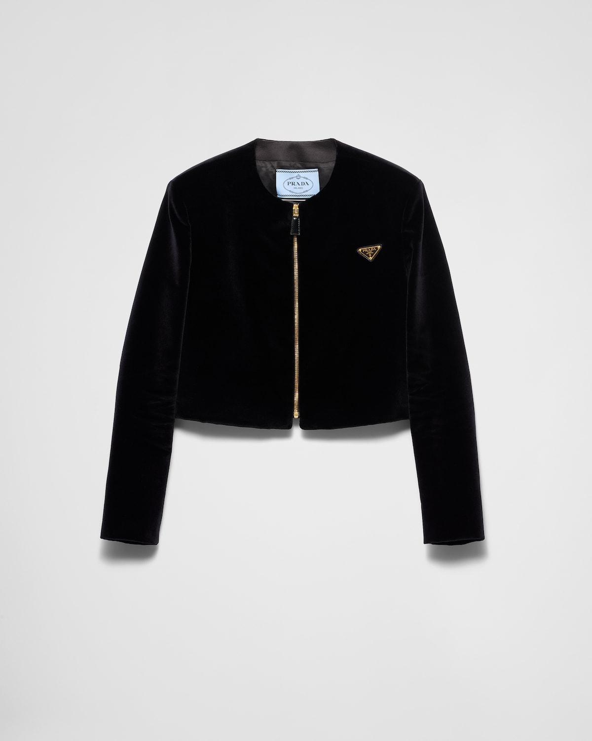 Prada Women Black Velvet Dress