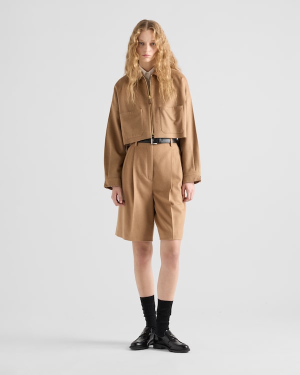 キャメルヘア ブルゾンジャケット キャメルヘア ブルゾンジャケット