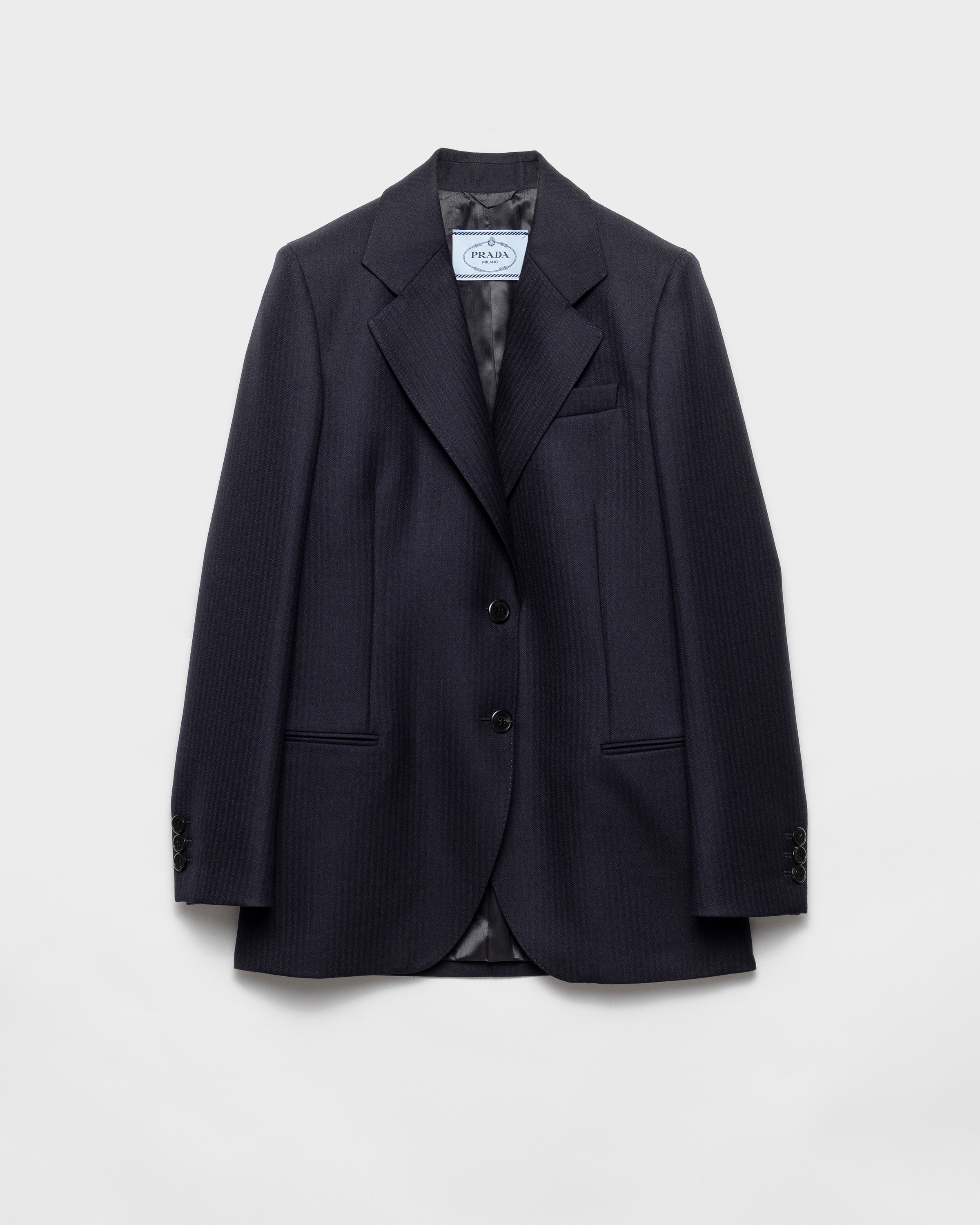 プラダ　コート　ジャケット PRADA プラダ 24SS マルチポケット コットン シャツジャケット