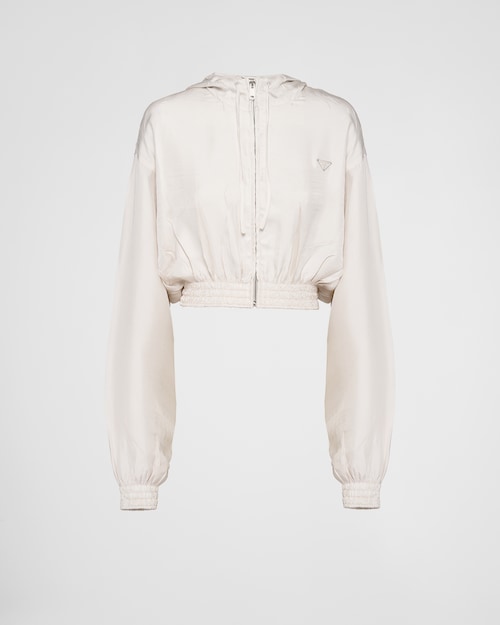 Prada Blouson in twill seta 1