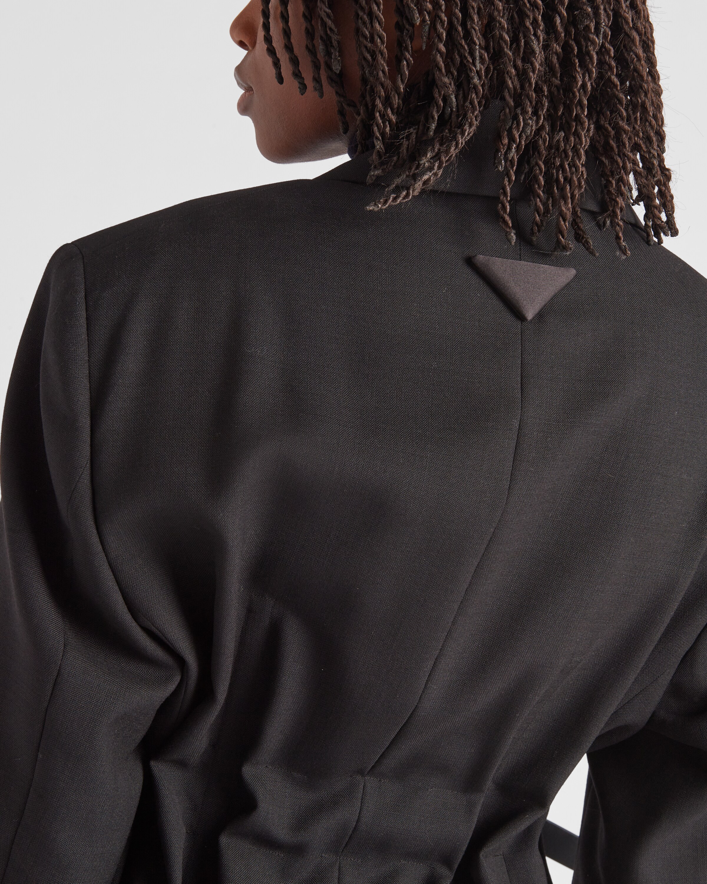 Prada Single\u002Dbreasted wool jacket 4