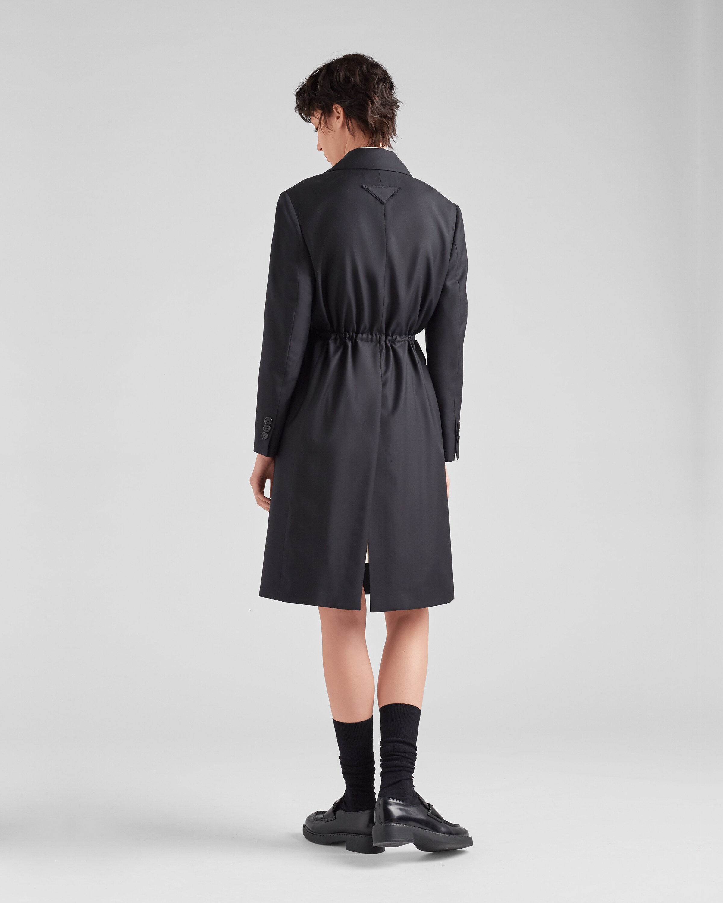 Prada Single\u002Dbreasted Batavia coat 5