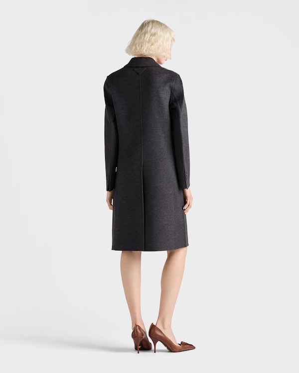 Double-breasted double cashwool coat Double-breasted double cashwool coat