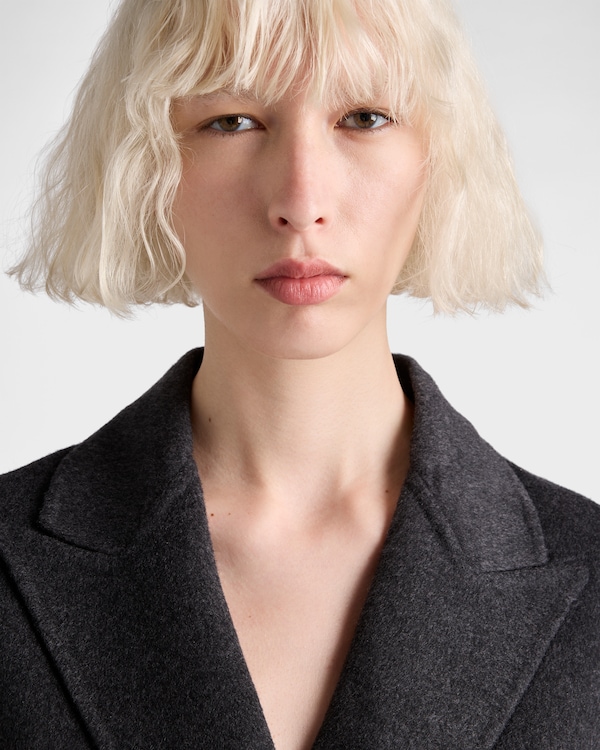 Double-breasted double cashwool coat Double-breasted double cashwool coat