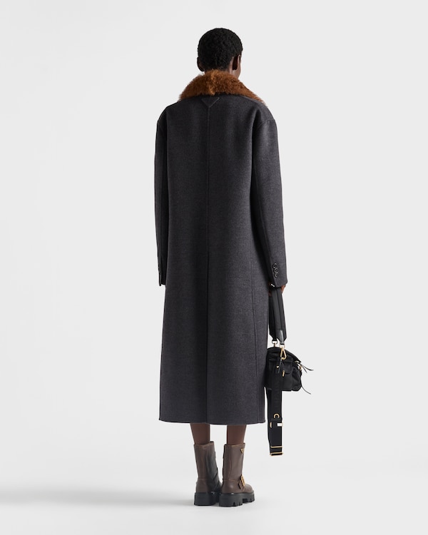 Double-breasted double cashwool coat Double-breasted double cashwool coat