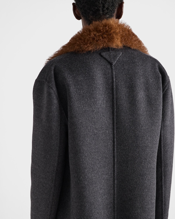 Double-breasted double cashwool coat Double-breasted double cashwool coat