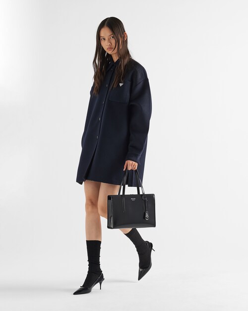 Prada Einreihige Cabanjacke aus Kaschgora 2