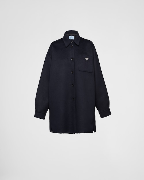 Prada Einreihige Cabanjacke aus Kaschgora 1