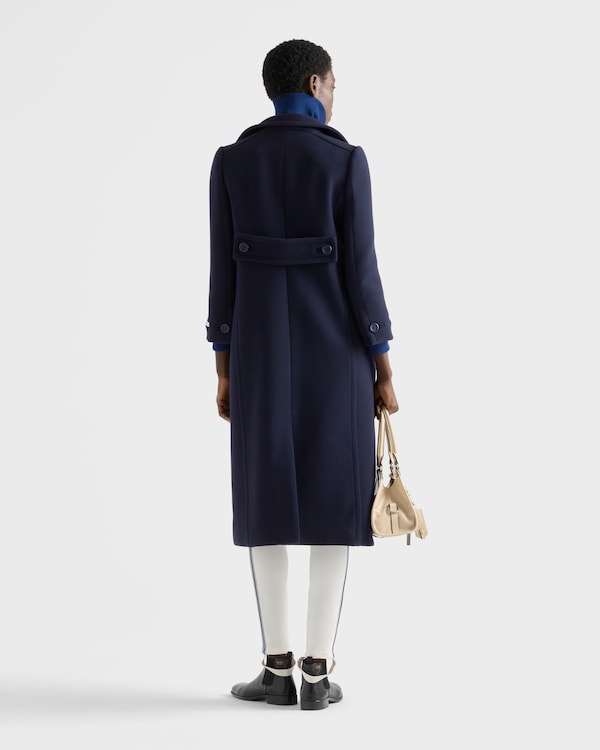 Cappotto monopetto in tela nattè Cappotto monopetto in tela nattè