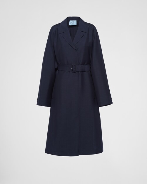 Prada Soprabito monopetto in mohair light 1