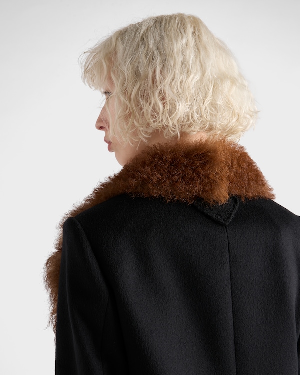 Double-breasted cashmere coat Double-breasted cashmere coat