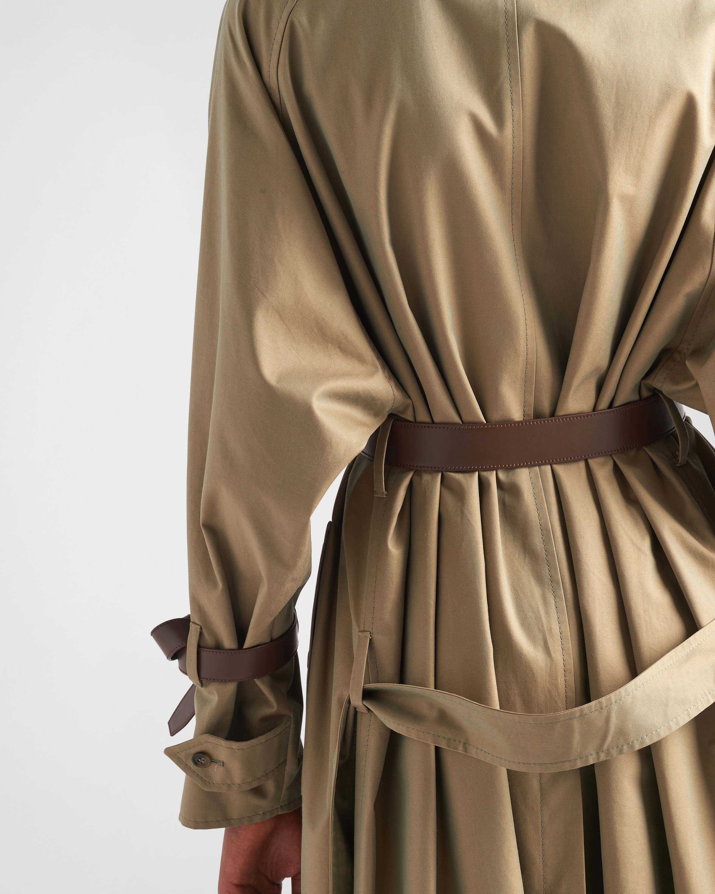 Prada trench coat women's online