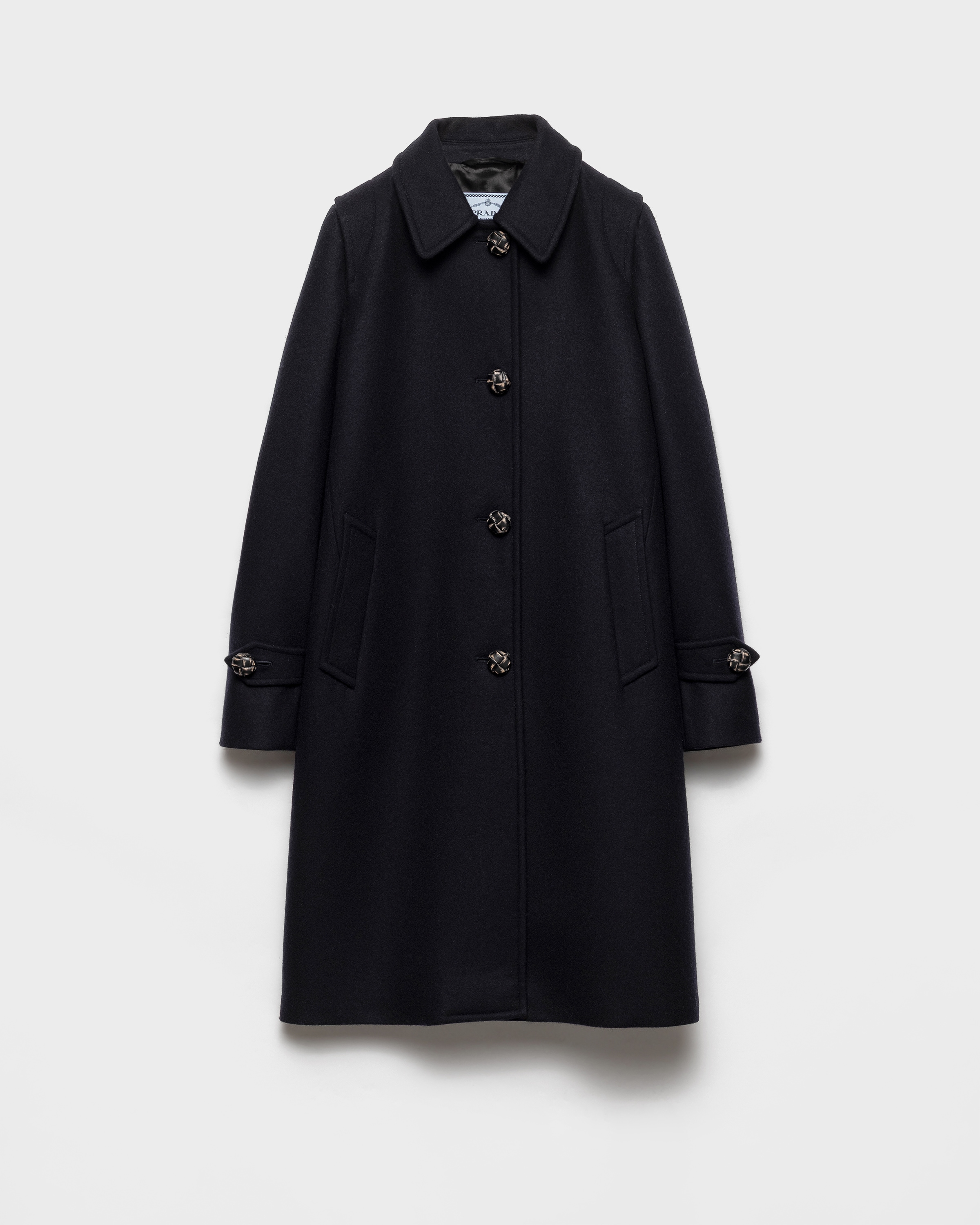 PRADA ツイード ロングコート プラダ 日本未入荷 ロング ダウンコート | アウトレットジャパン福岡
