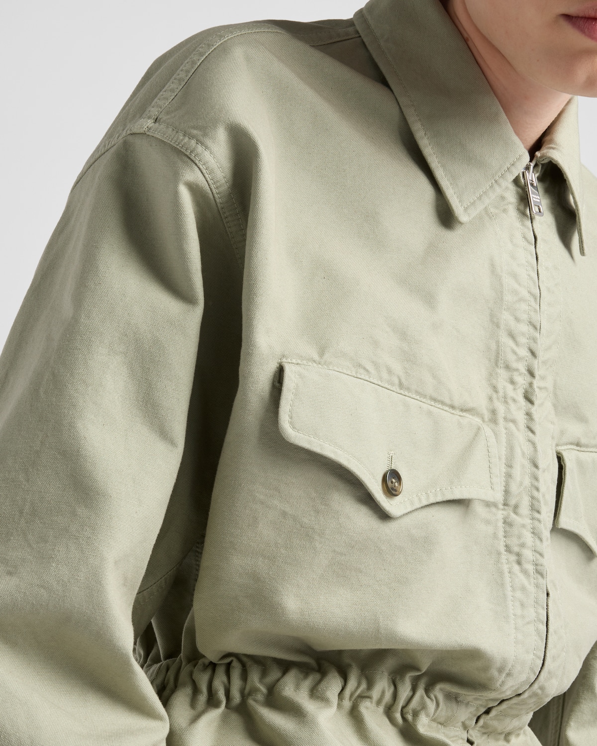 Prada Old Cadre Jacket Blue Cotton