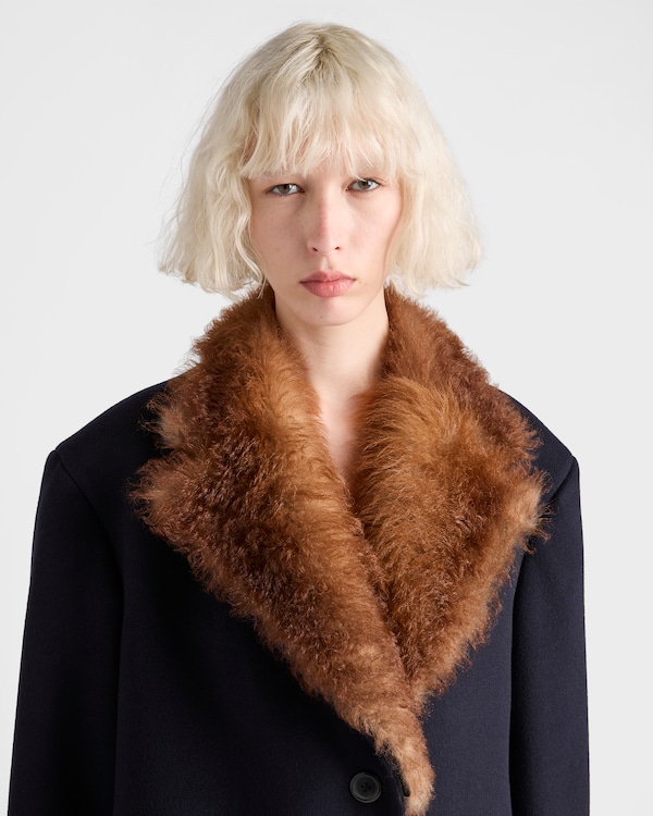 Single-breasted cloth coat Single-breasted cloth coat