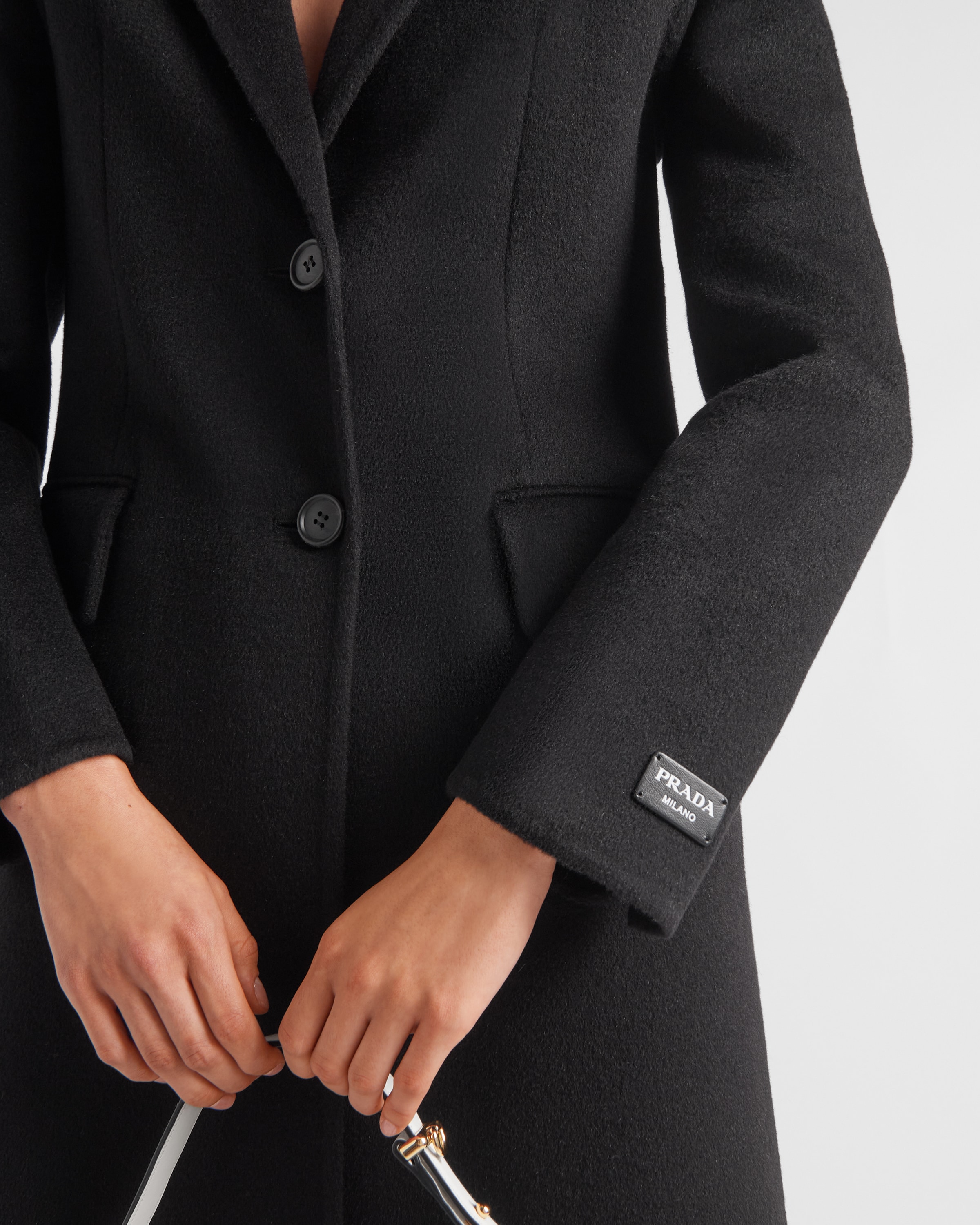 Prada cashgora coat shop