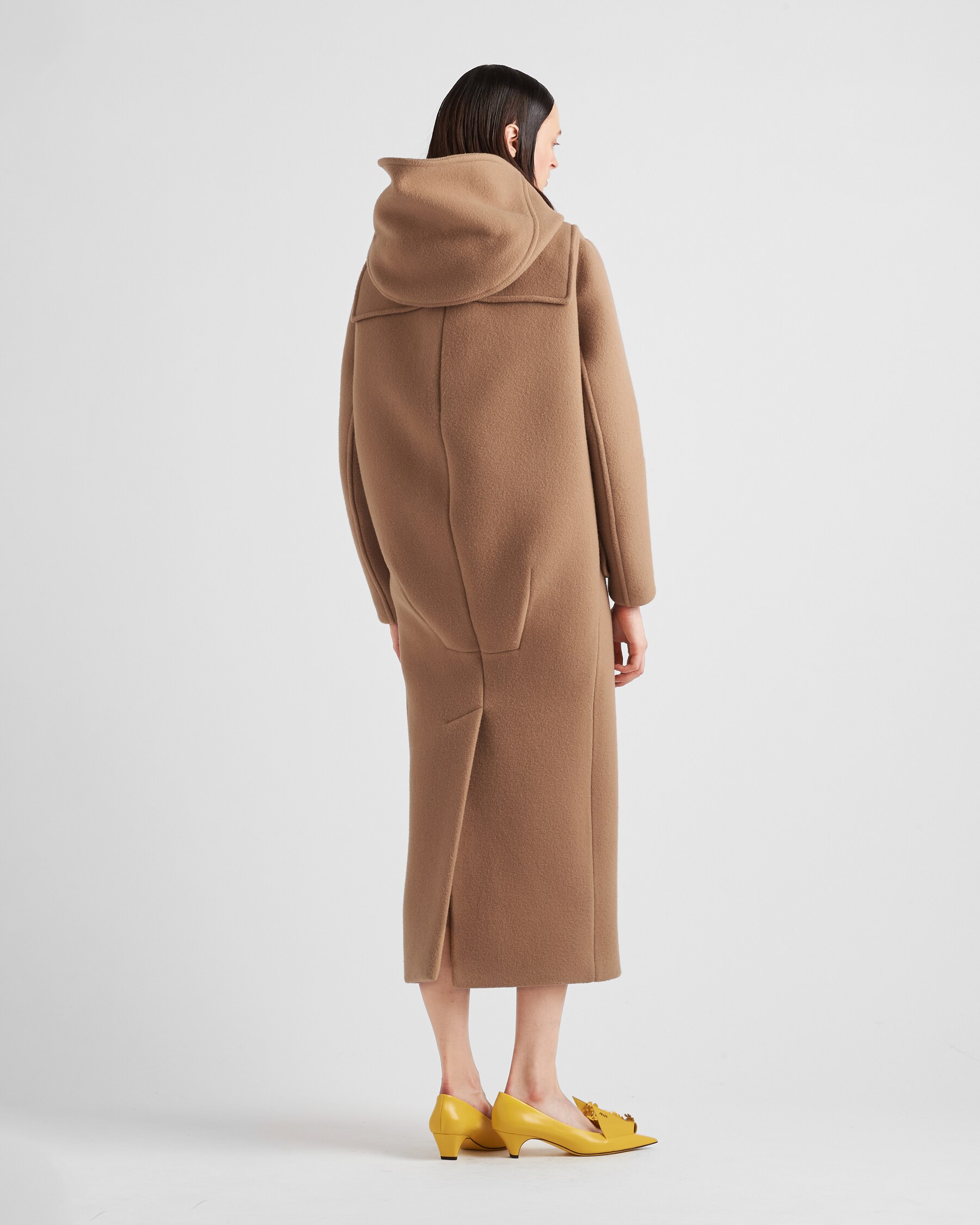 Prada Duffle Coat Farfetch Prada Duffle Coat Trench Coat Long