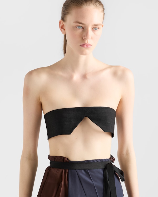 Wool top - Anthracite Gray Wool top - Anthracite Gray