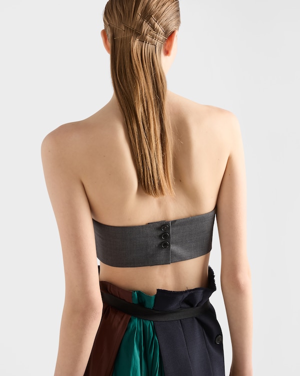 Wool top - Slate Gray Wool top - Slate Gray