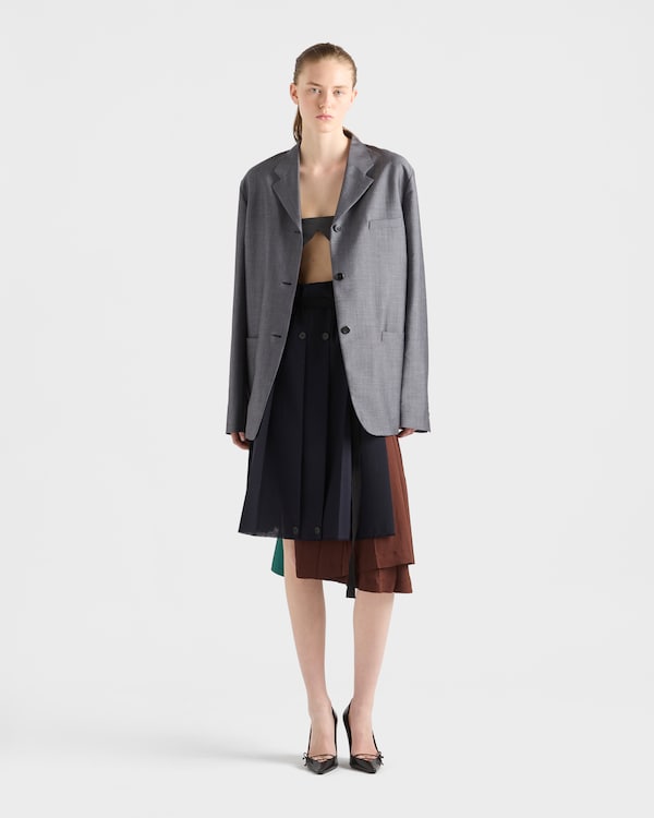 Wool top - Slate Gray Wool top - Slate Gray