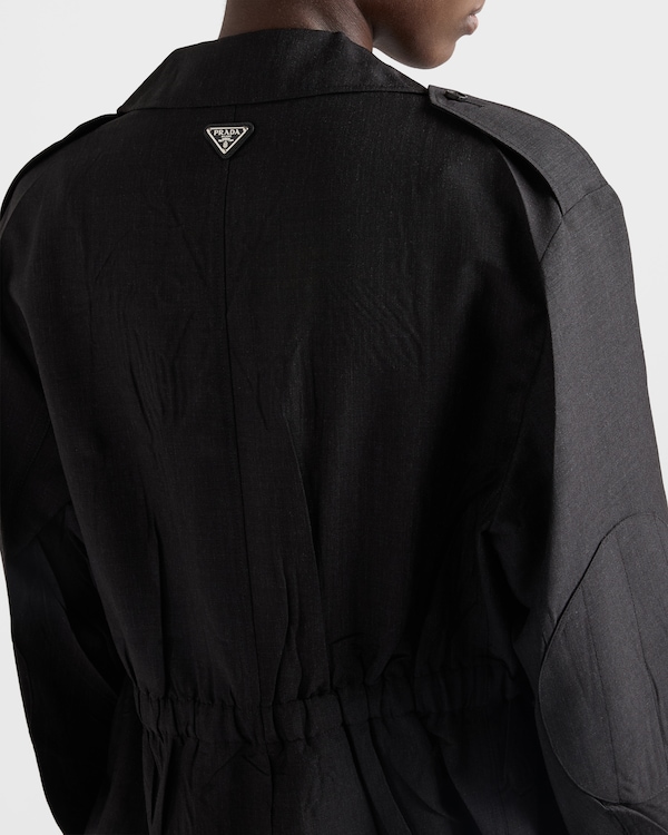 初剪马海毛外套 - 灰色 初剪马海毛外套 - 灰色